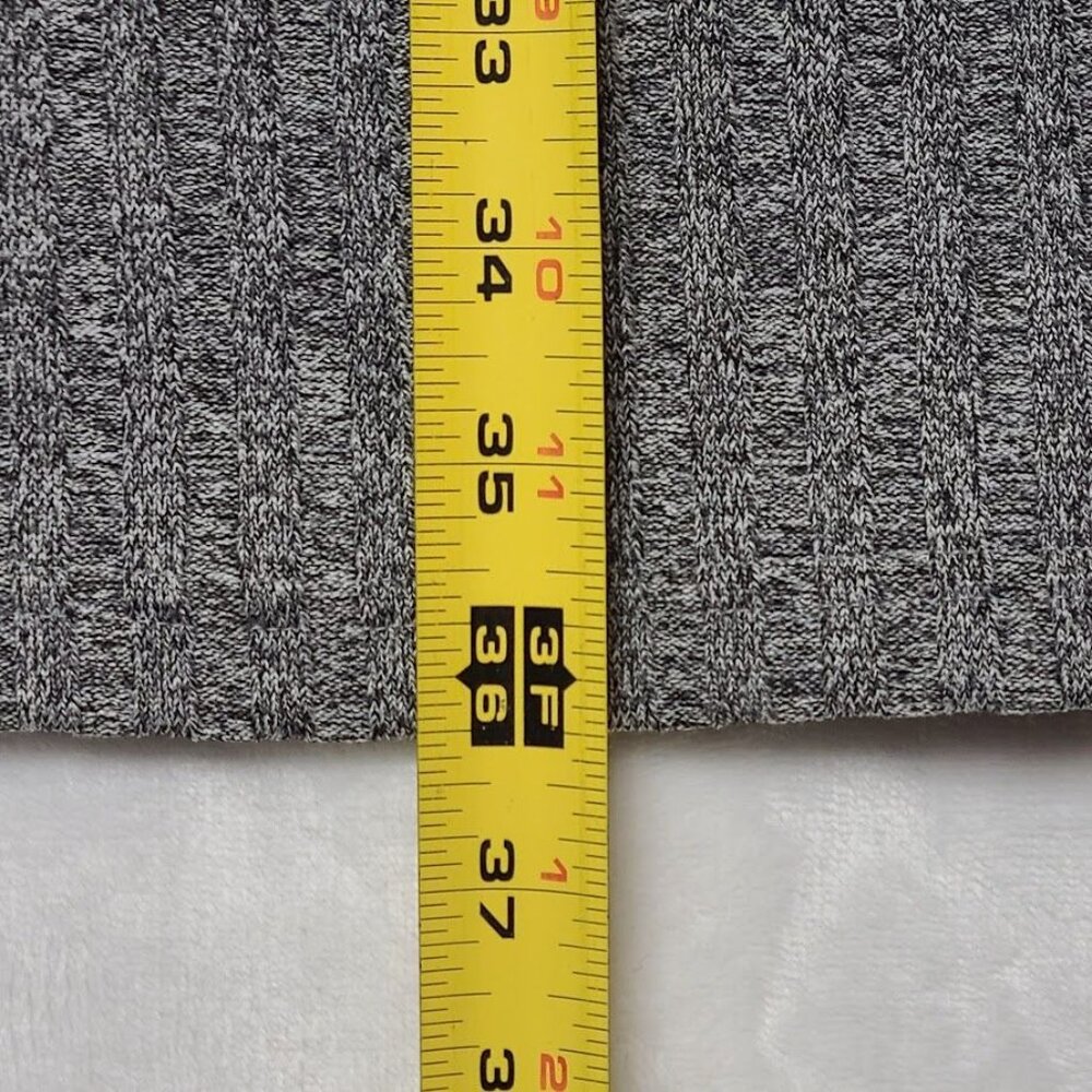 H&M Divided Womens Long Sleeve Gray Knit Dress Size 12 - Picture 8 of 10